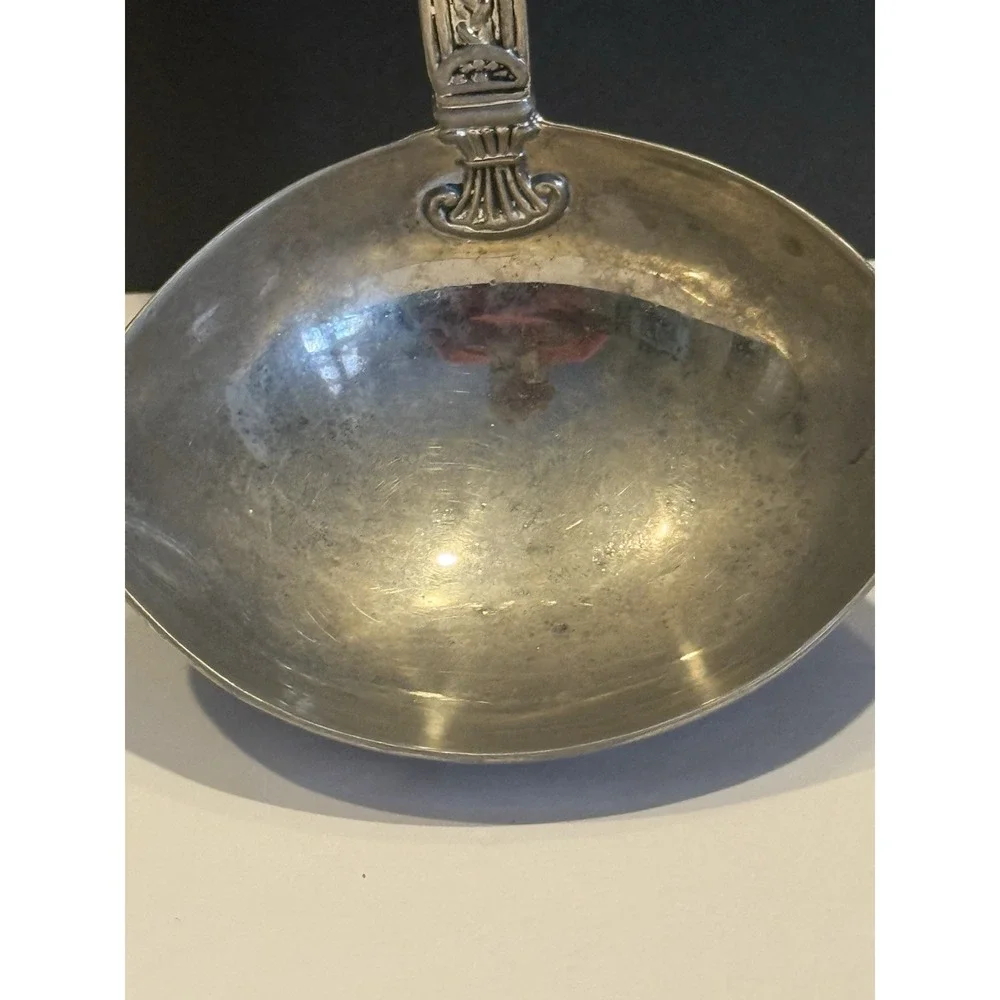 Vintage Godinger Silver Plate Soup Punch Ladle 12.5